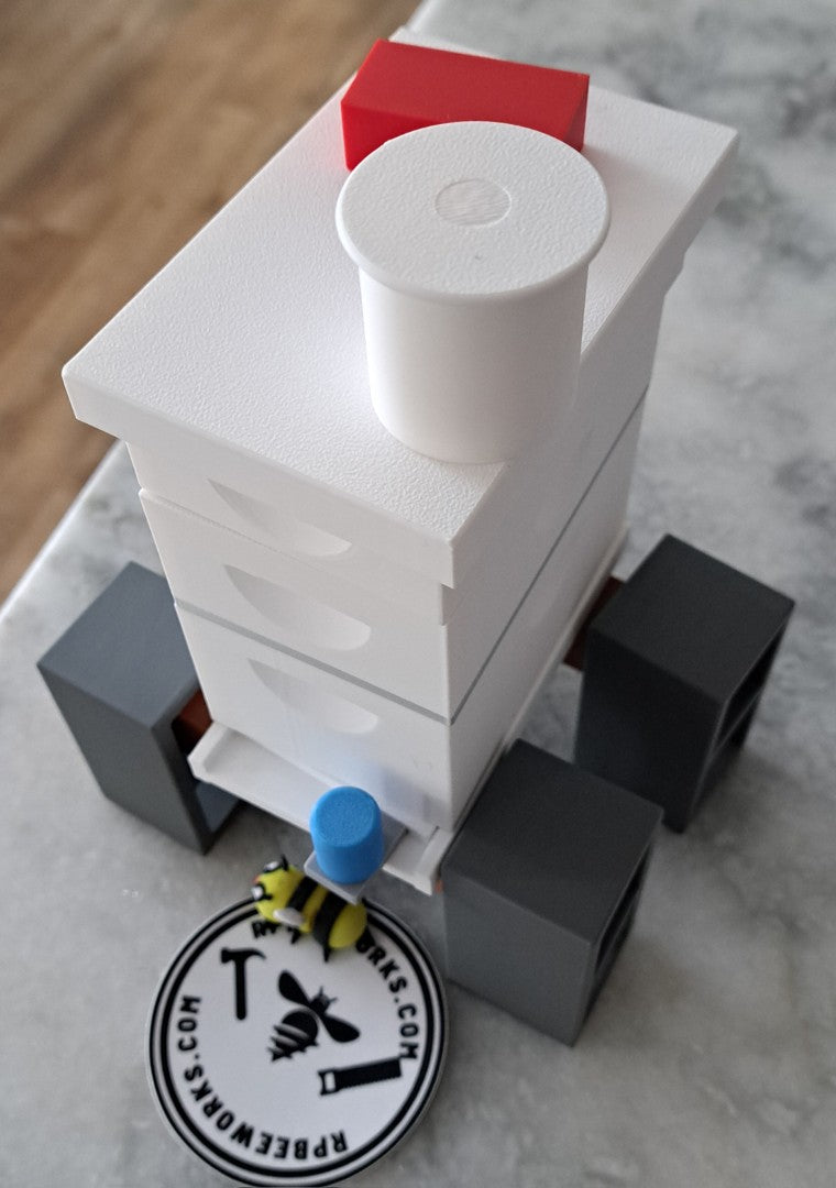 Small Hive Model 8 Frame with Feeder Options