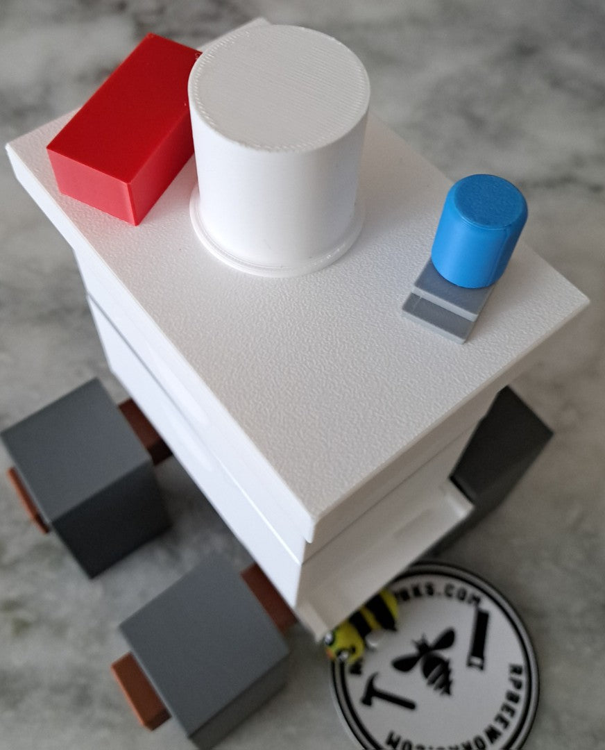 Small Hive Model 8 Frame with Feeder Options
