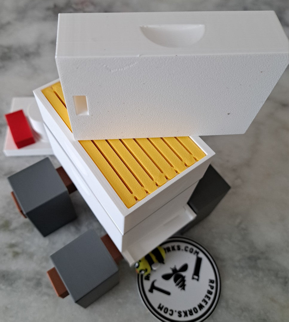 Small Hive Model 8 Frame with Feeder Options