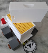 Small Hive Model 8 Frame with Feeder Options