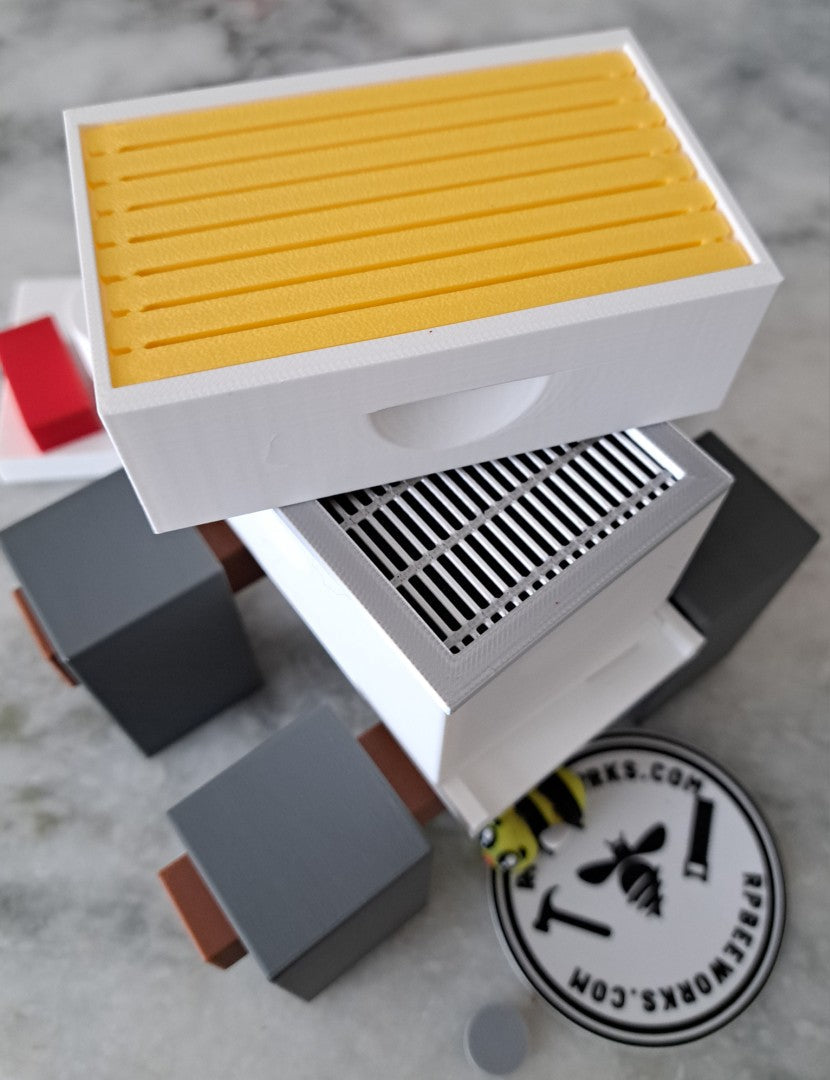 Small Hive Model 8 Frame with Feeder Options