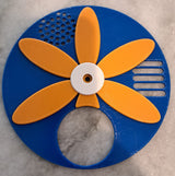 Flower Entrance Disc - 5 inches