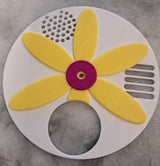 Flower Entrance Disc - 5 inches