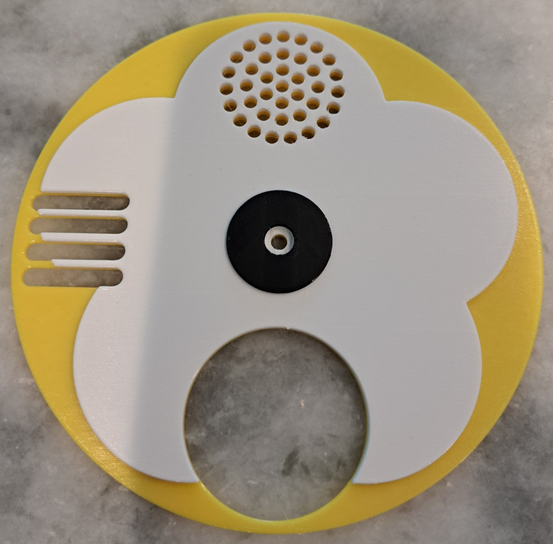 Flower Entrance Disc - 5 inches