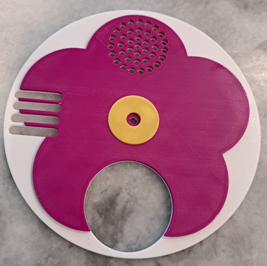 Flower Entrance Disc - 5 inches
