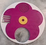 Flower Entrance Disc - 5 inches