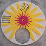 Flower Entrance Disc - 5 inches