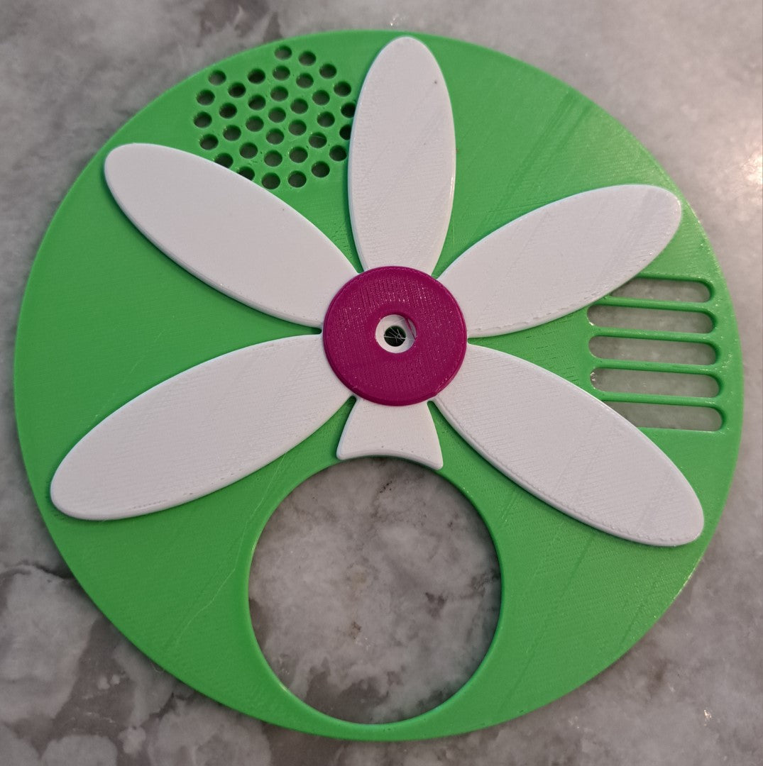Flower Entrance Disc - 5 inches