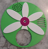 Flower Entrance Disc - 5 inches