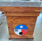 Flag Entrance Disc - 5 inches