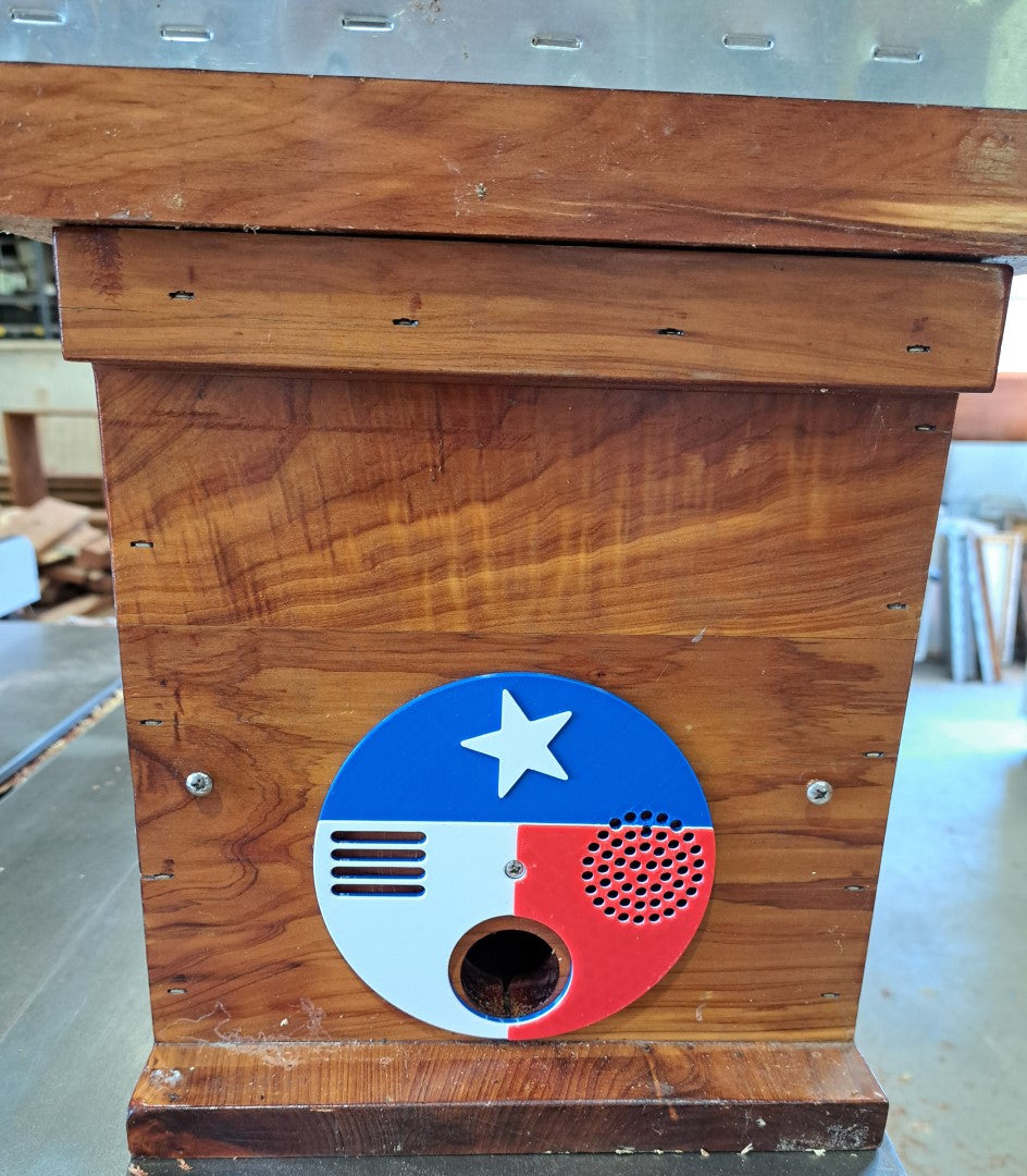 Flag Entrance Disc - 5 inches