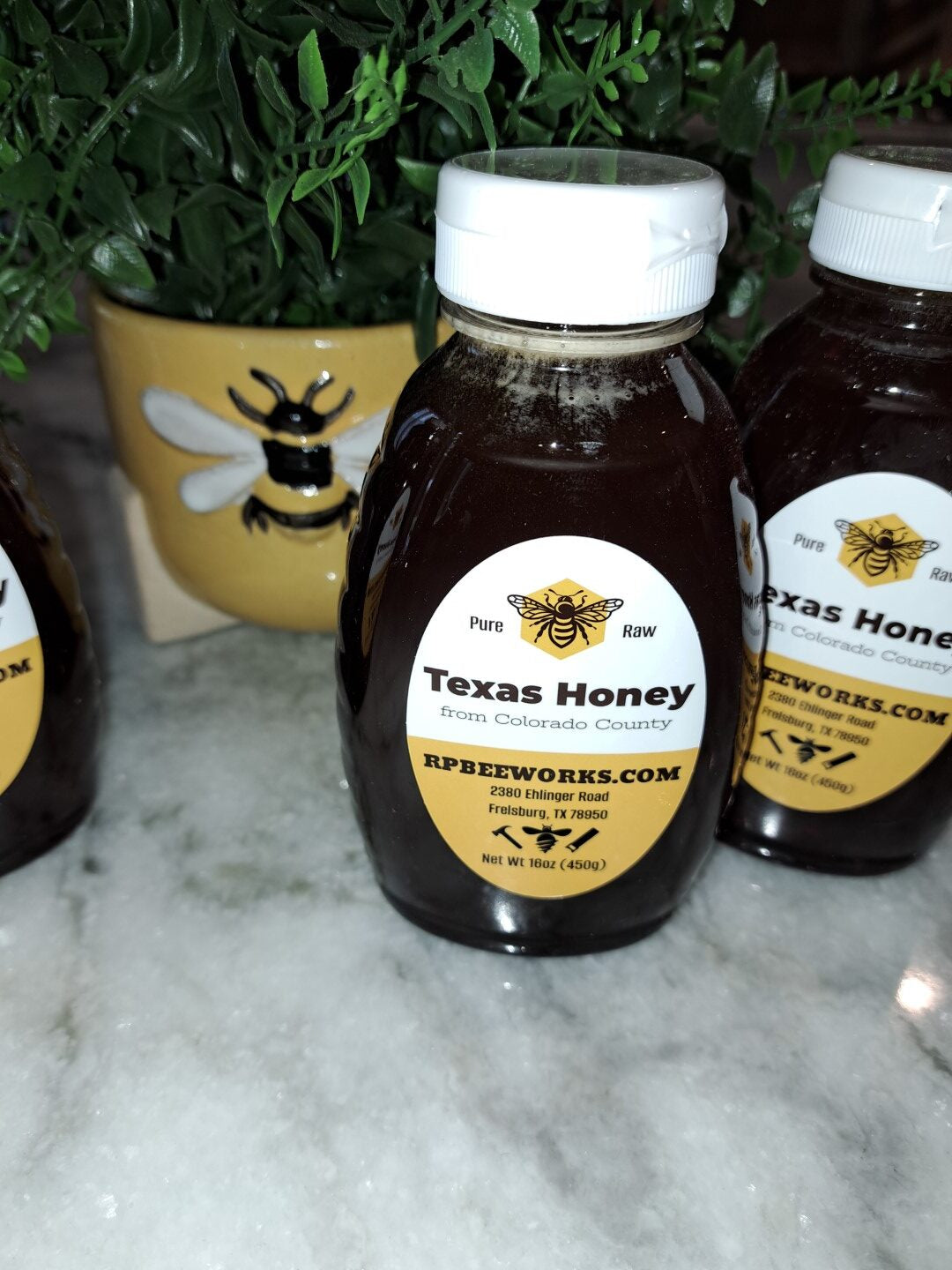 Texas Honey - 1 lb Plastic Squeeze Jar