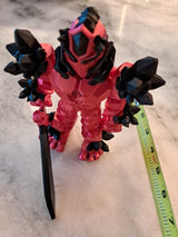 Crystal Warrior Articulating Flexible Toy