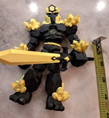 Crystal Warrior Articulating Flexible Toy