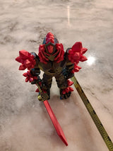 Crystal Warrior Articulating Flexible Toy