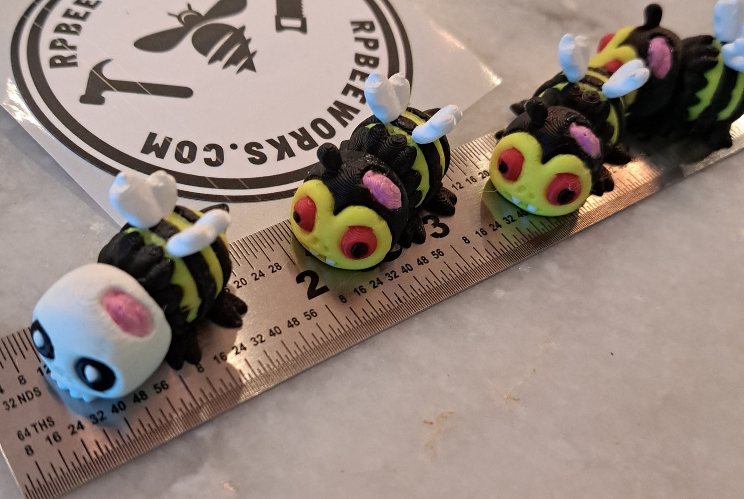 Magnetic ZomBees for Halloween