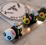 Magnetic ZomBees for Halloween