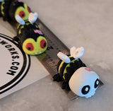 Magnetic ZomBees for Halloween
