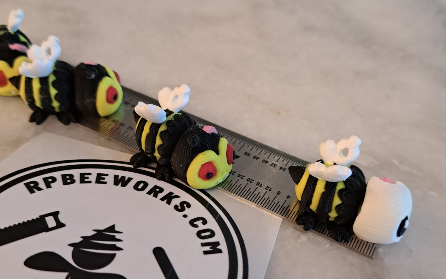 Magnetic ZomBees for Halloween