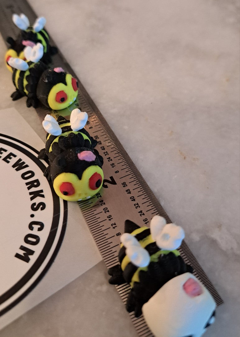 Magnetic ZomBees for Halloween