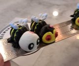 Magnetic ZomBees for Halloween