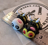 Magnetic ZomBees for Halloween