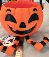 Halloween Candy Bucket with Legs