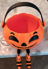 Halloween Candy Bucket with Legs
