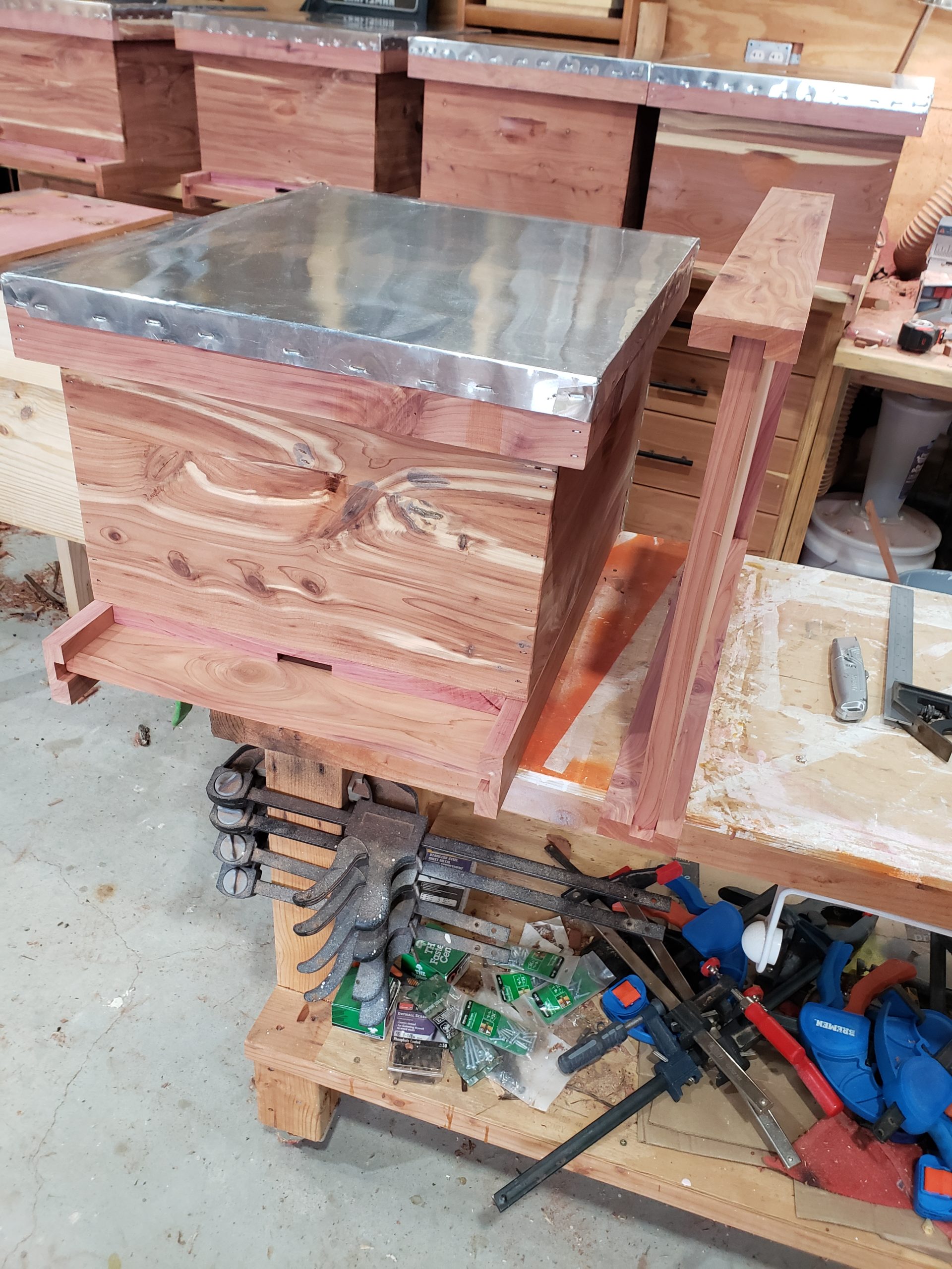 Read more about the article 10 Frame Cedar Hives