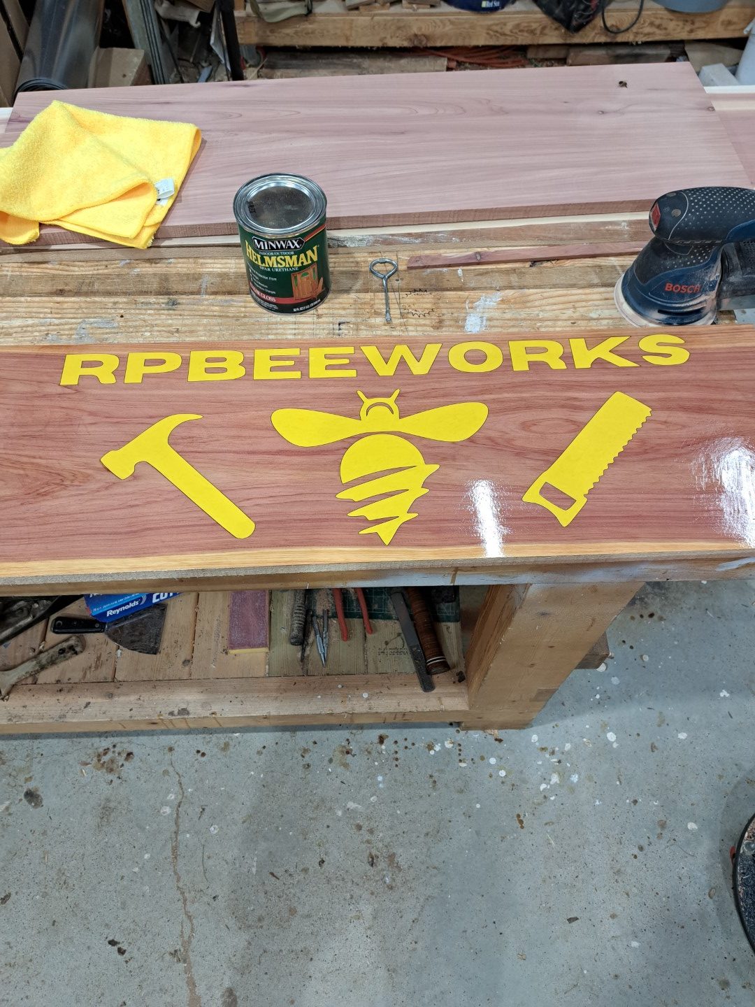 Read more about the article RPBeeworks Shop Sign