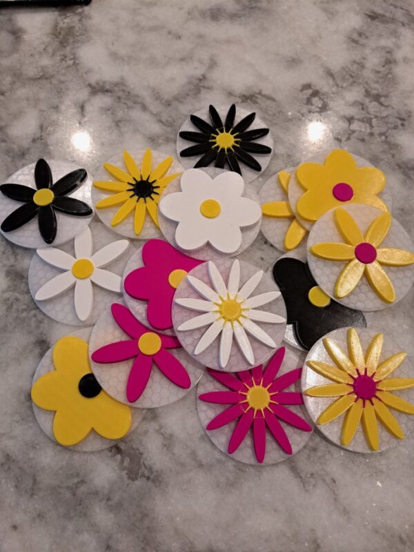 Floating Flowers (4 pack) - Image 3