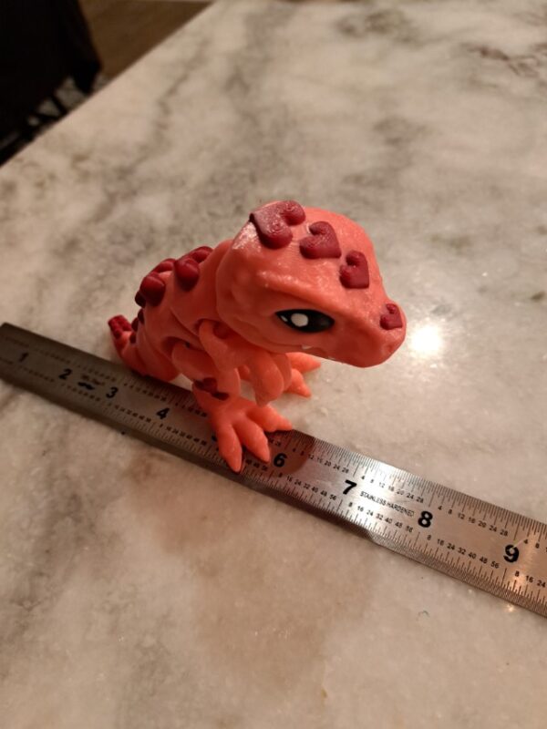 Baby T-Rex with Hearts
