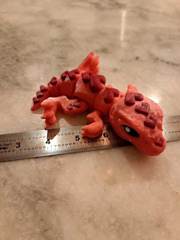 Baby T-Rex with Hearts - Image 2