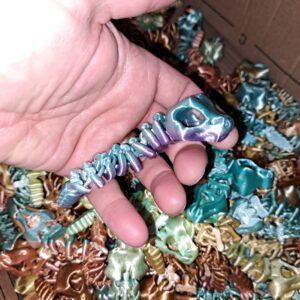 Small Skeleton Articulating Rattlesnake